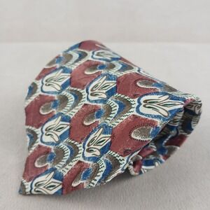 Cellini 3.75x57 Mens Tie Silk Textured Geometric Floral Lightweight